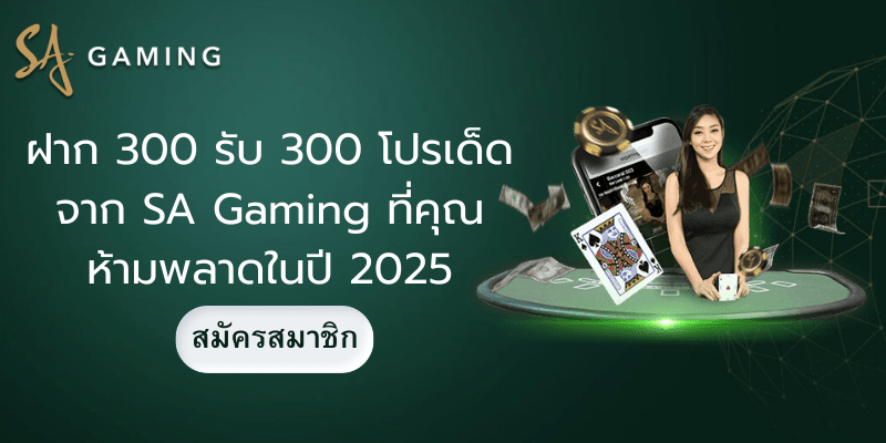 ฝาก 300 รับ 300