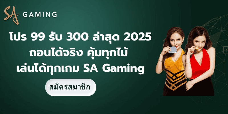 ฝาก 99 รับ 300